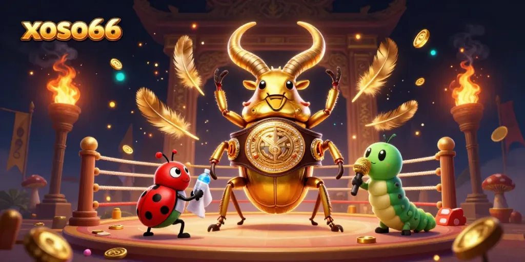 Engage with exciting xoso66 casino visuals featuring vibrant characters in an action-packed scene.