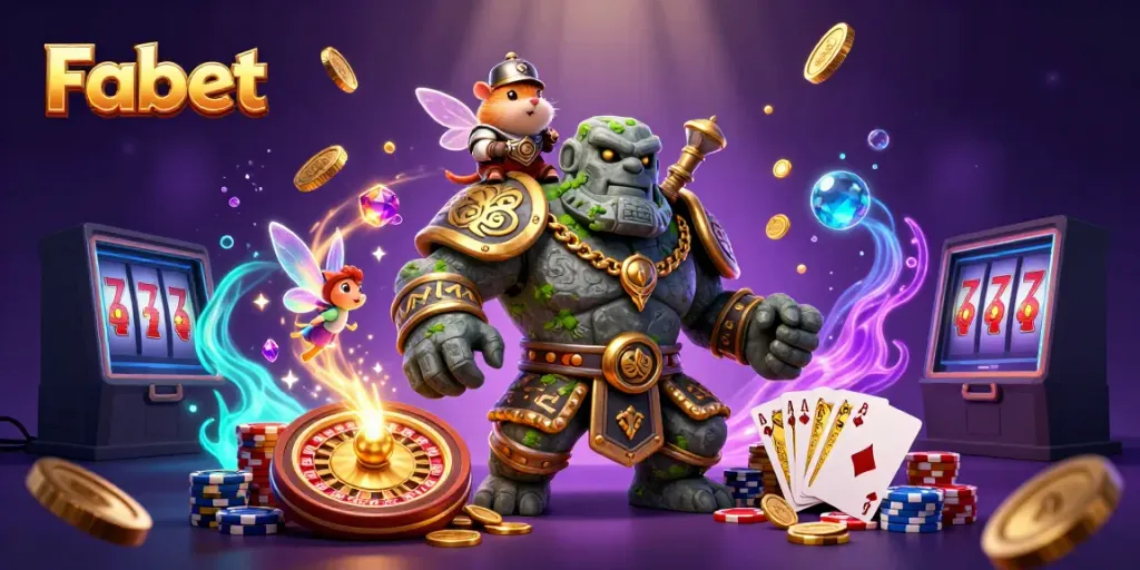 Experience thrilling gameplay at Fabet with magical characters, dynamic casino elements, and rich visual detail.