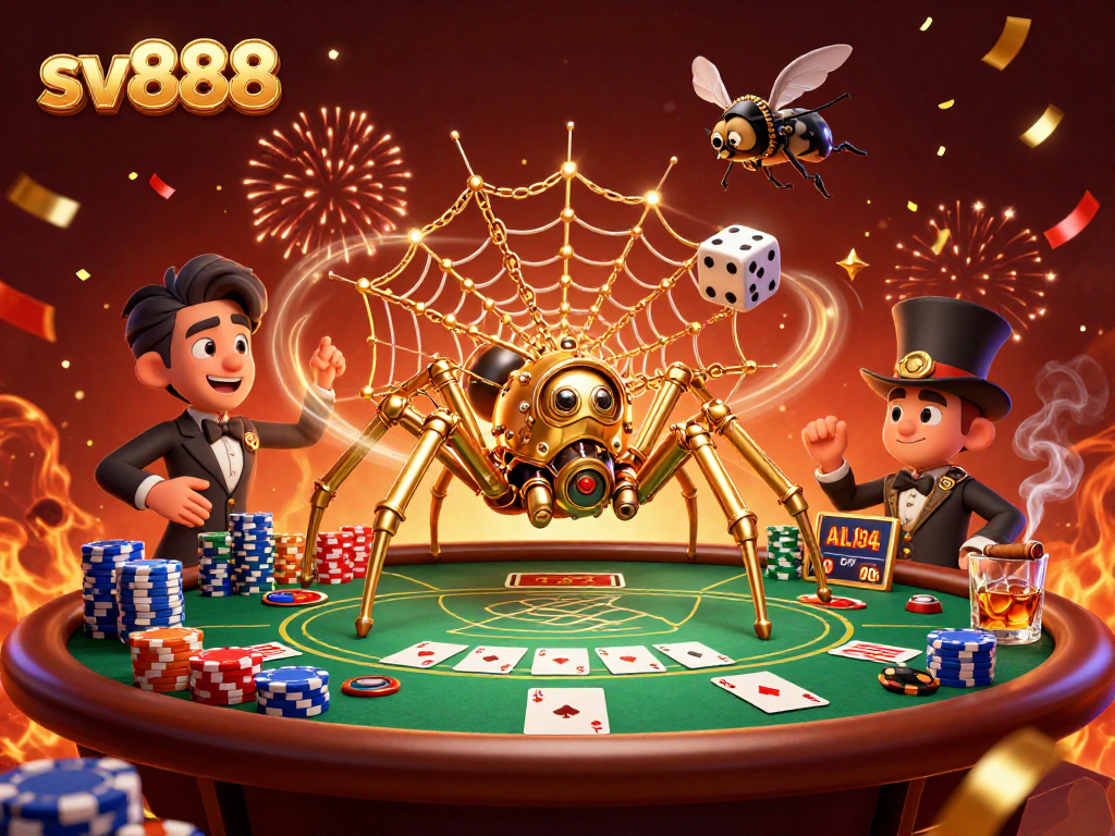 Catch winning moments at sv888 with vibrant poker action and dynamic steampunk elements