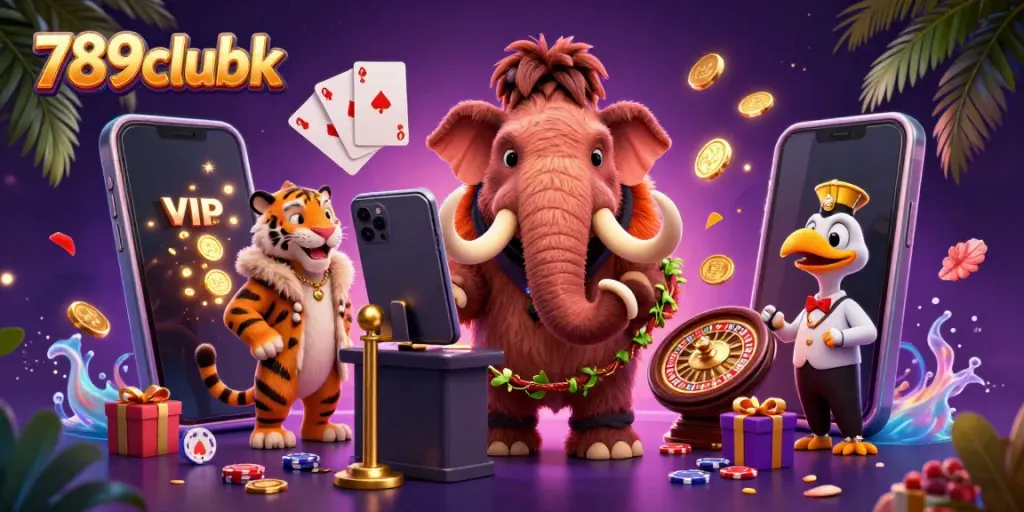 Experience exhilarating gameplay at 789clubk with vibrant characters and dynamic casino elements.