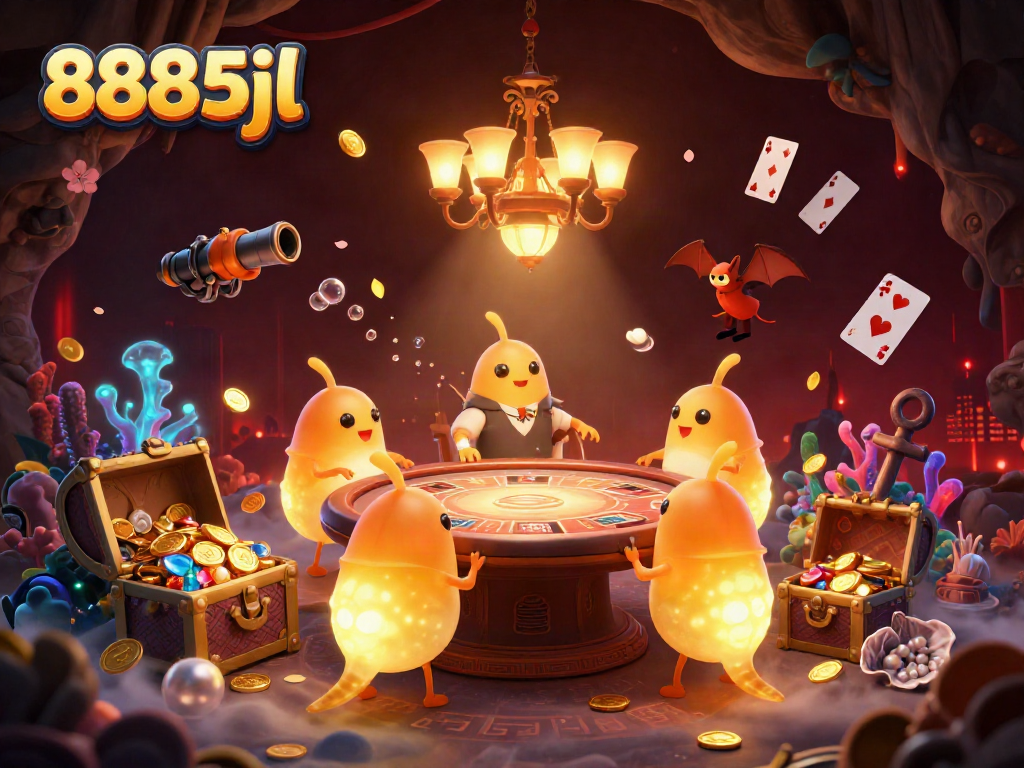Experience exciting gameplay in the 8885jl cave casino under the glow of bioluminescent creatures.