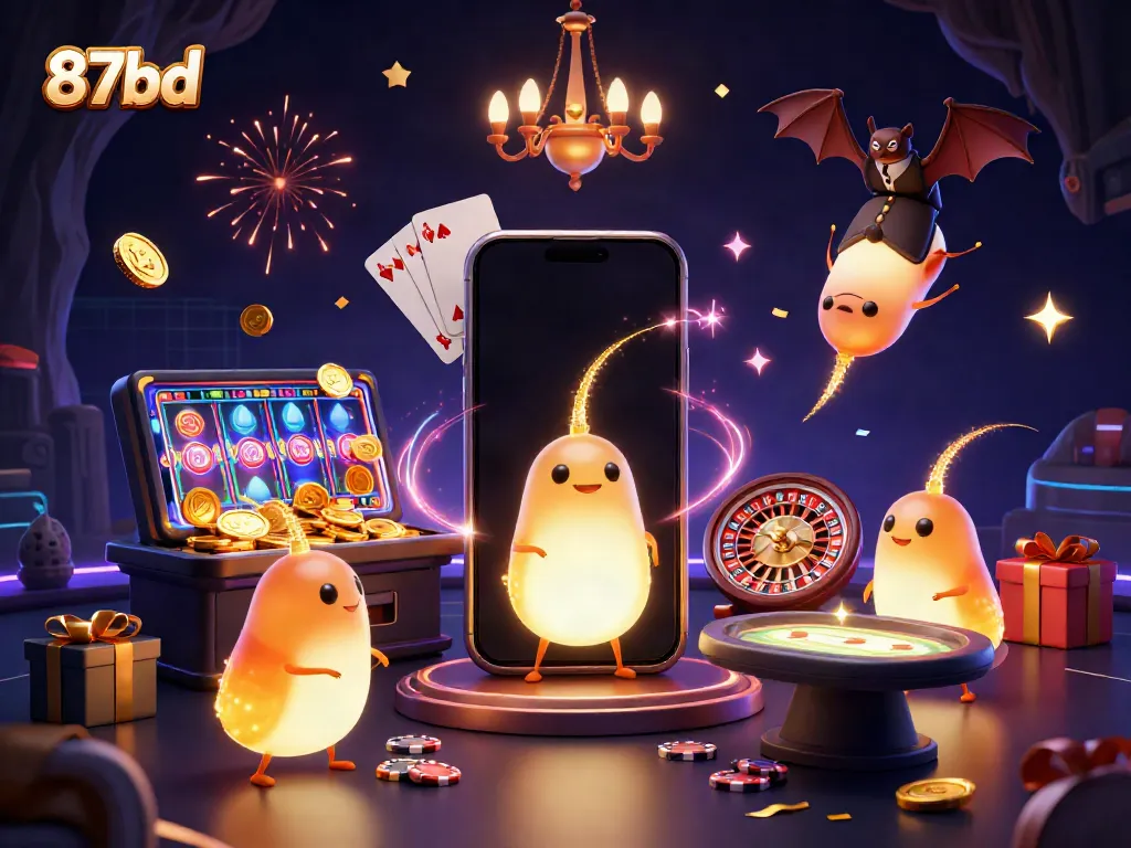 Experience thrilling games at 87bd casino, illuminated by enchanting glowworms and bursting with excitement.