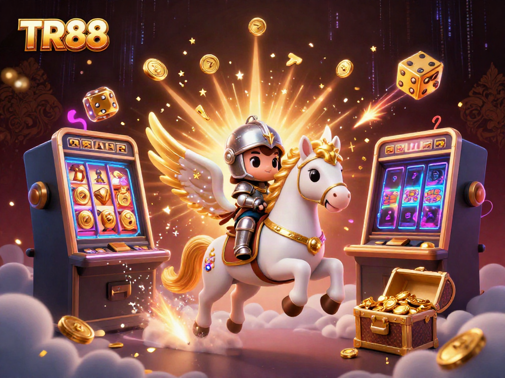 Win big with TR88's thrilling casino adventures featuring a magical horse and jackpots!
