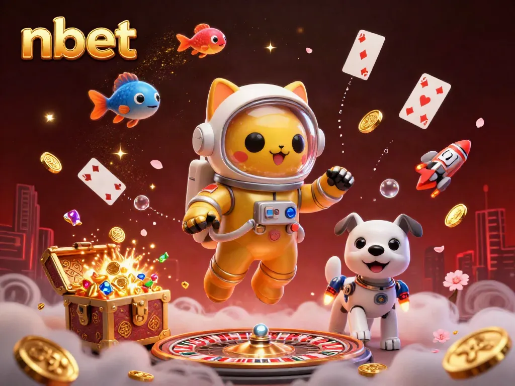 Engage with nbet's immersive casino experience featuring unique characters and vibrant gameplay elements.